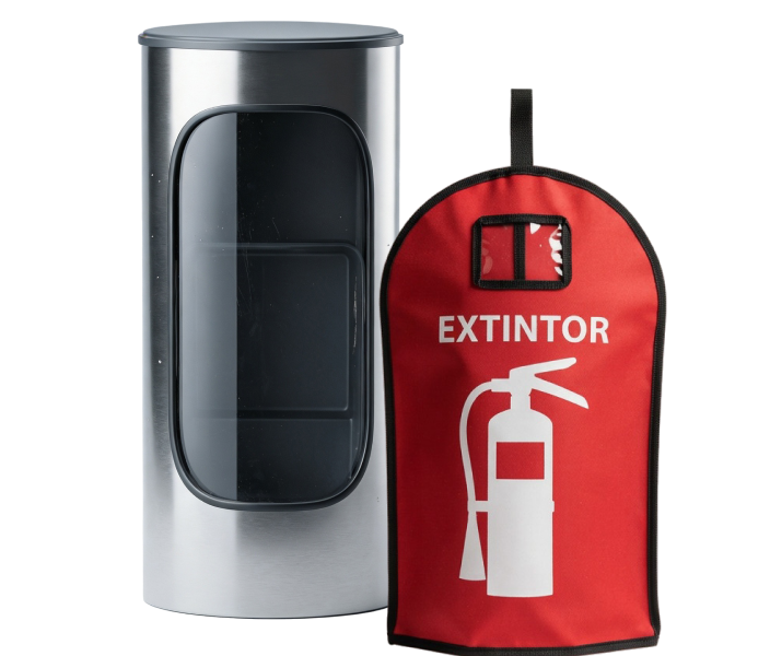 porta Extintor con funda